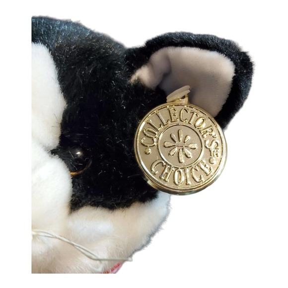 TB Toy Trading Co. Stuffed Animal Plush Collector's Choice Black & White Cat 10" - Picture 9 of 12